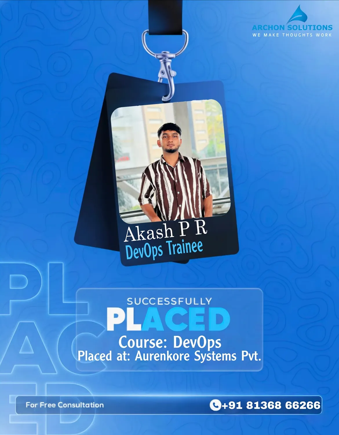 Placement at Aurenkore Systems Pvt. Ltd