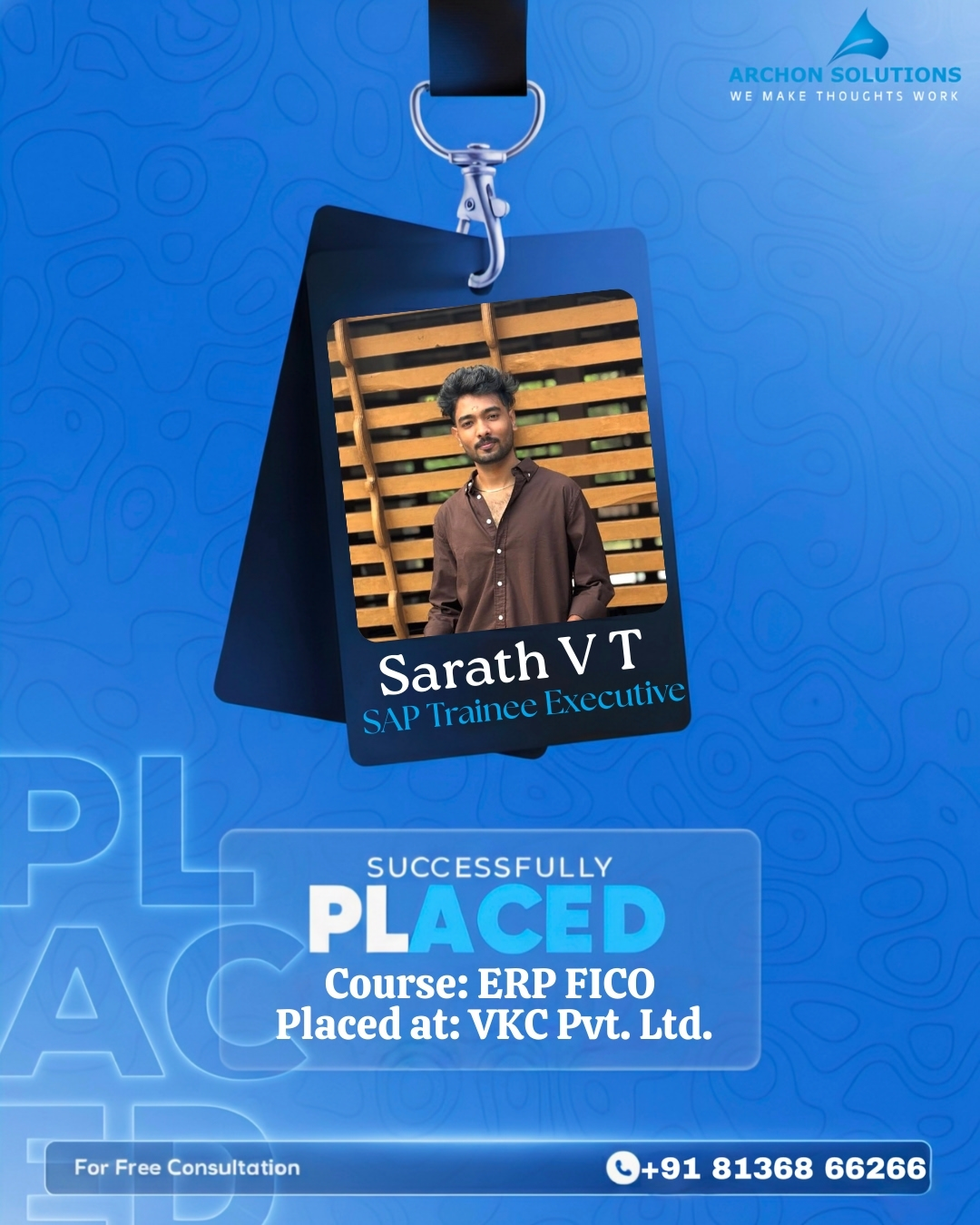 Placement at VKC Pvt. Ltd.