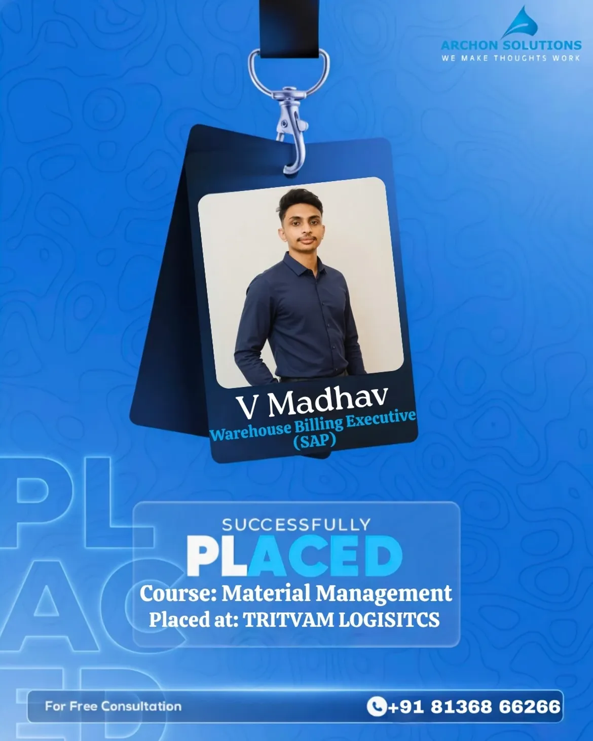Placement at Tritvam Logistics